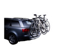 Велокрепление на багажник для 3-х велосипедов Thule ClipOn TH 910401 - на автомобиле: превью