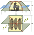 Палатка Alexika Rondo 3, схема: превью