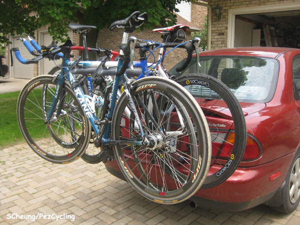 Надо перевезти сразу три велосипеда - не проблема! Saris Bones RS 3 Bike с легкостью справится с задачей