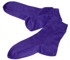 Туристические носки из флиса, фиолетовый: превью