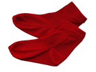Флисовые туристические носки, цвет - красный: превью